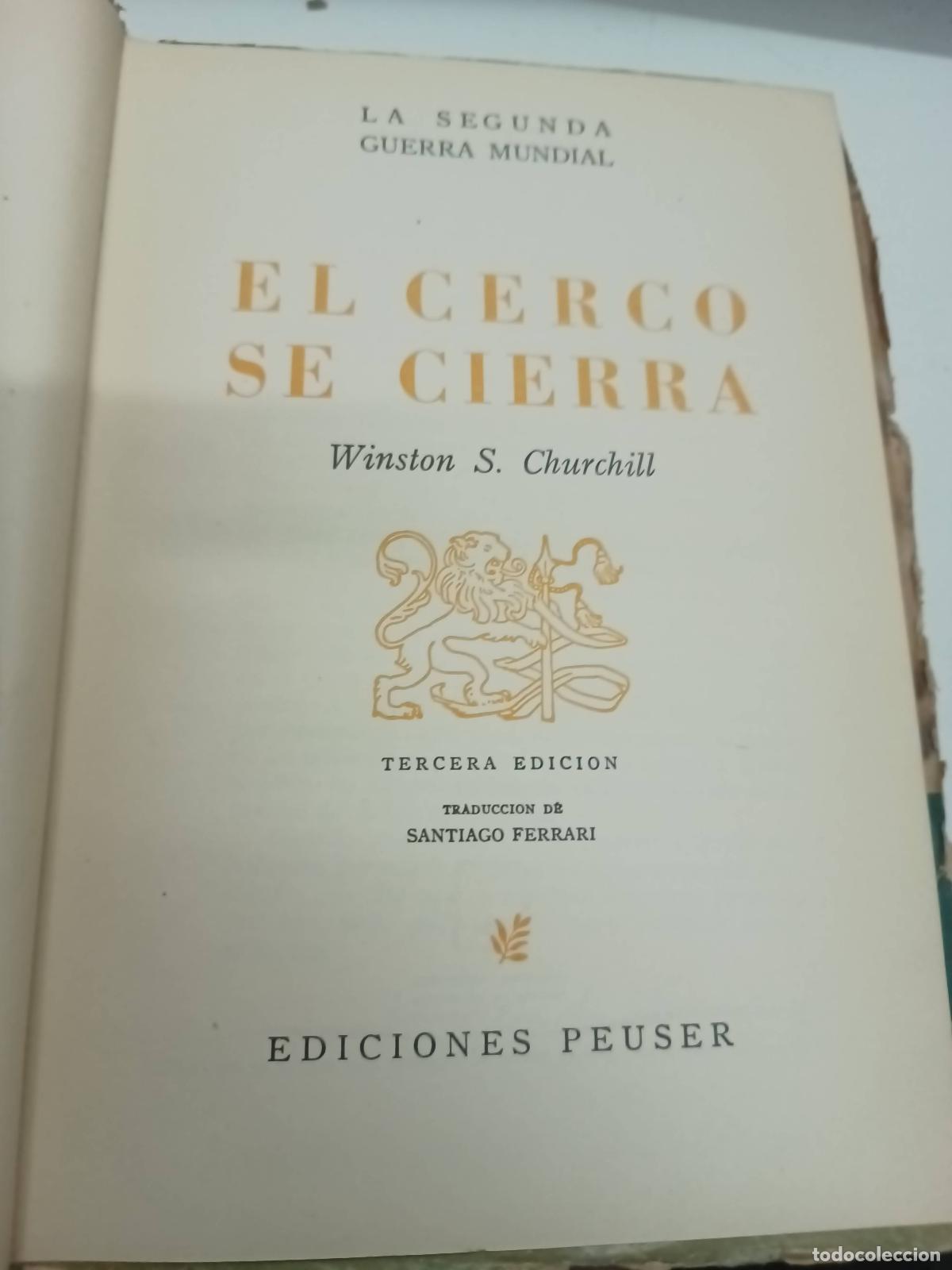 Libros: El cerco de cierra - Winston churchill - Foto 1