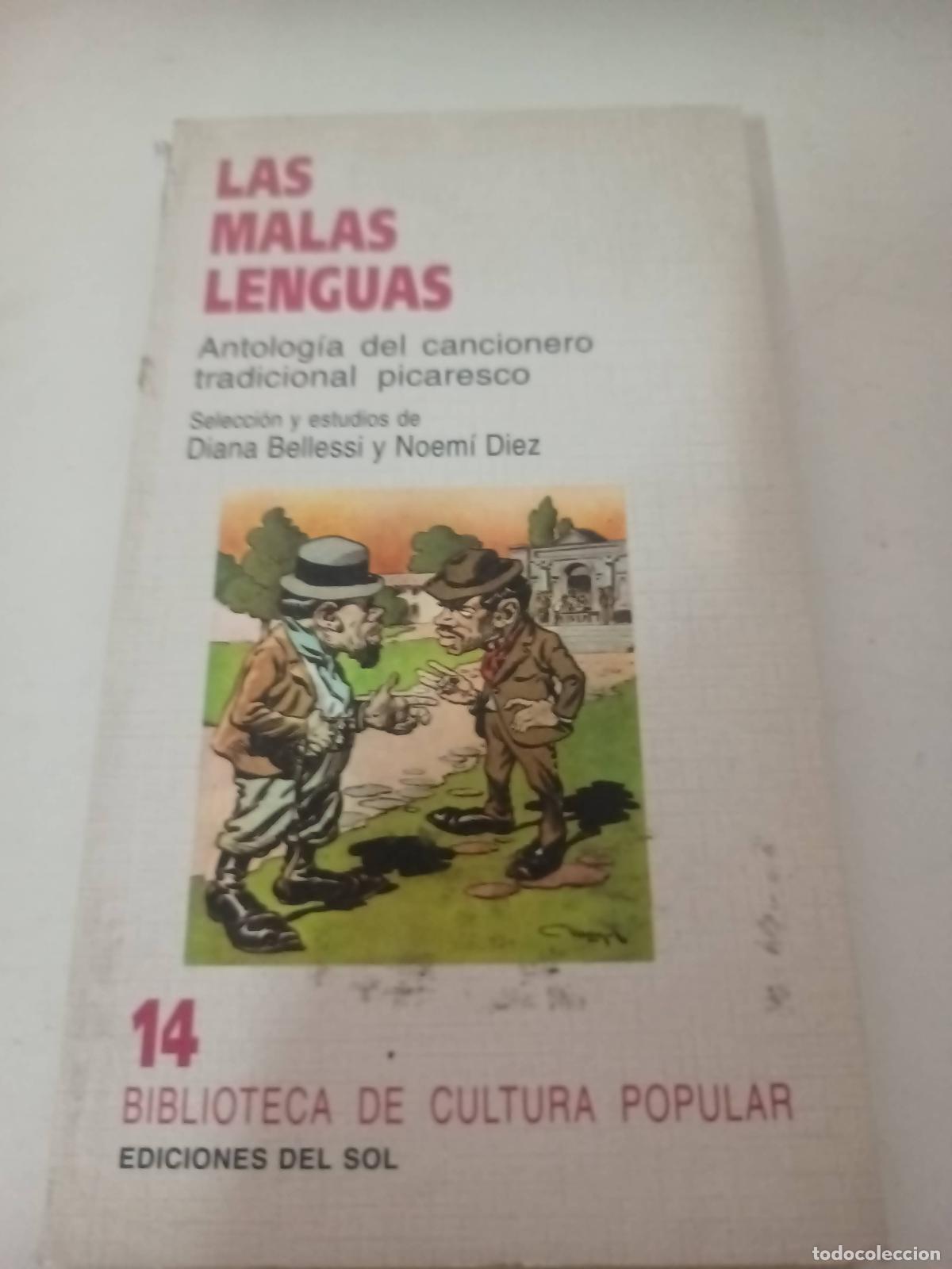 Libros: Las malas lenguas - Bellessi y Diez - Foto 1