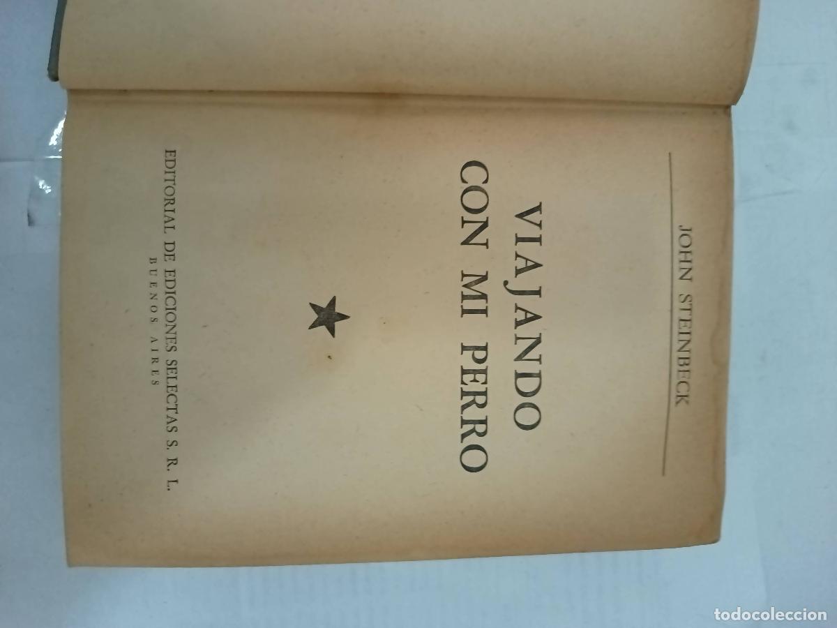Libros: viajando con mi perro - John Steinbeck - Foto 1
