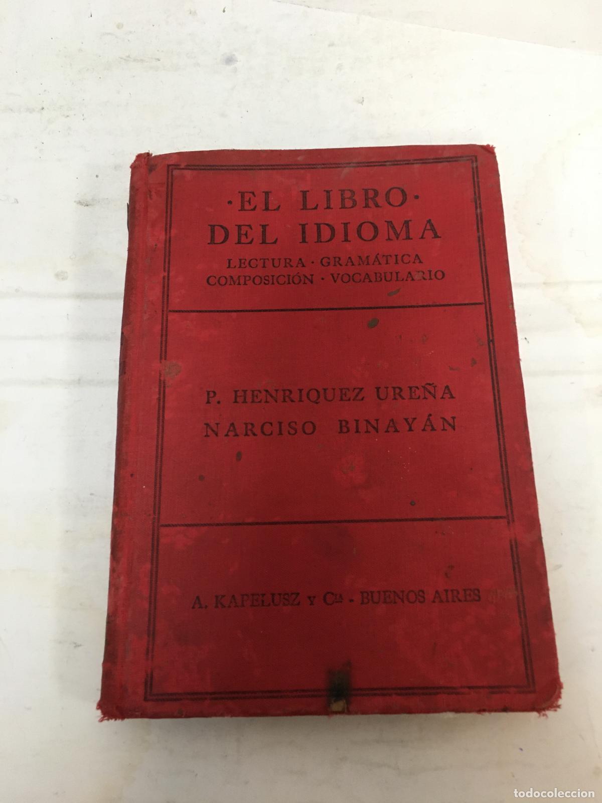 Libros: El libro del idioma - Ure&ntilde;a, Binayan