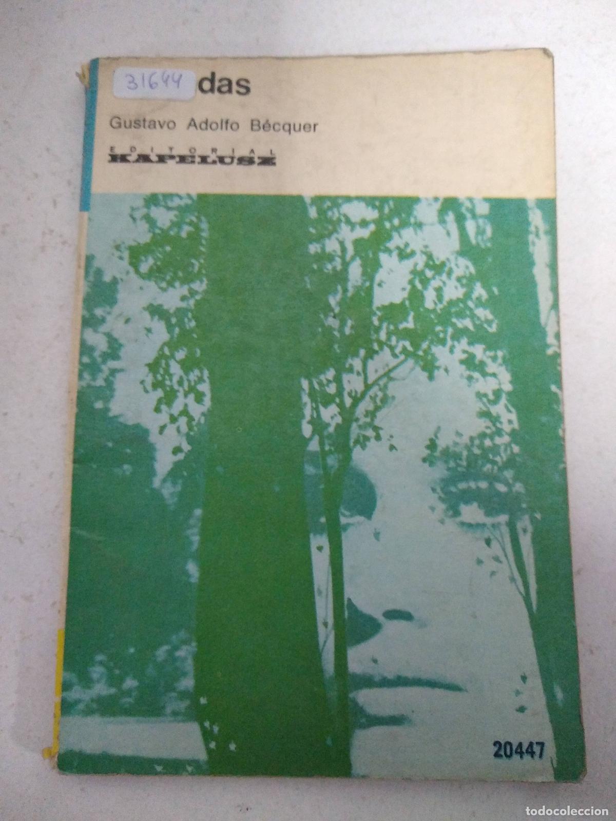 Libros: Leyendas - Gustavo Adolfo Becquer - Foto 1