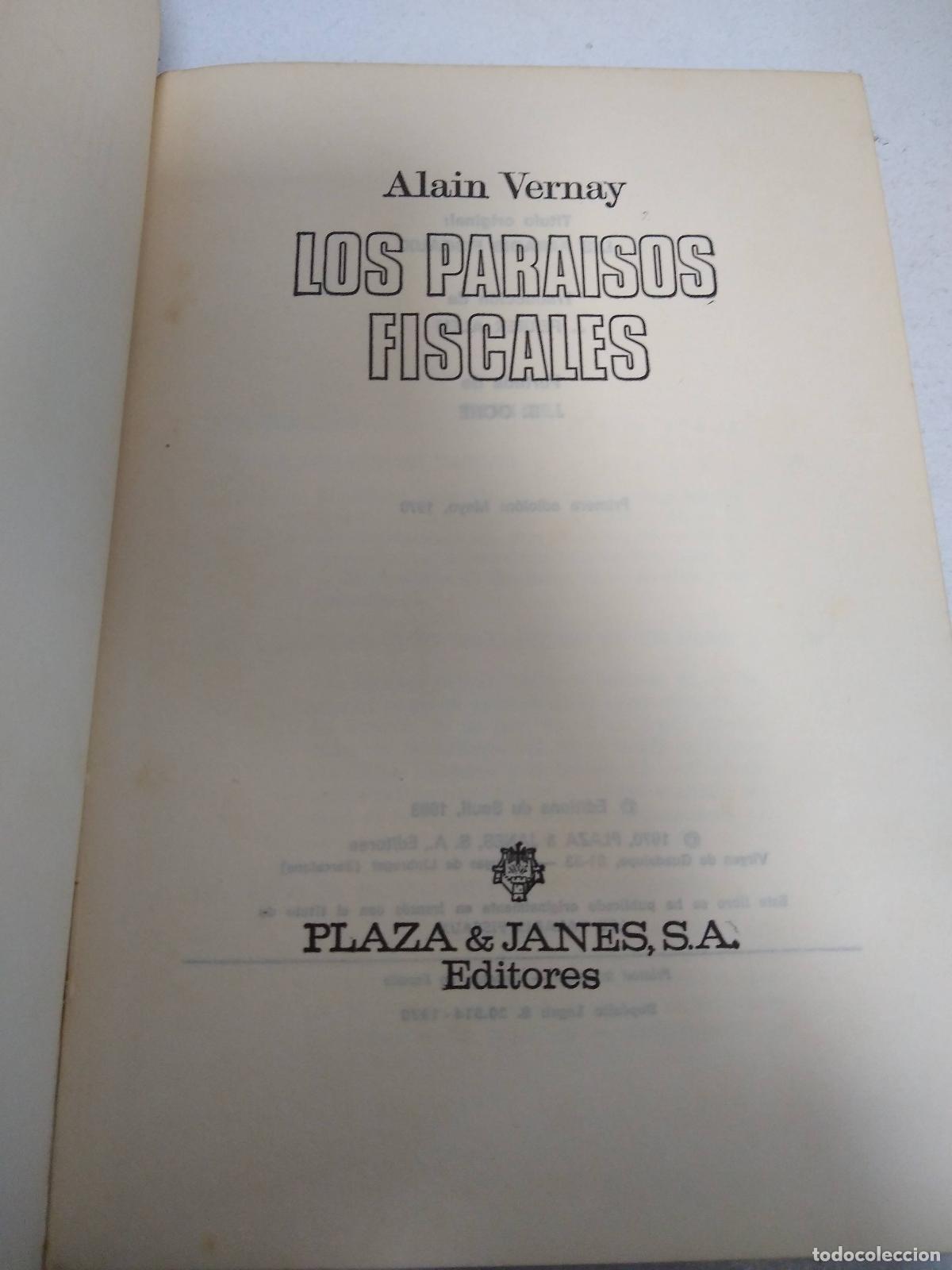 Libri di seconda mano: Los paraisos fiscales - Alain Vernay
