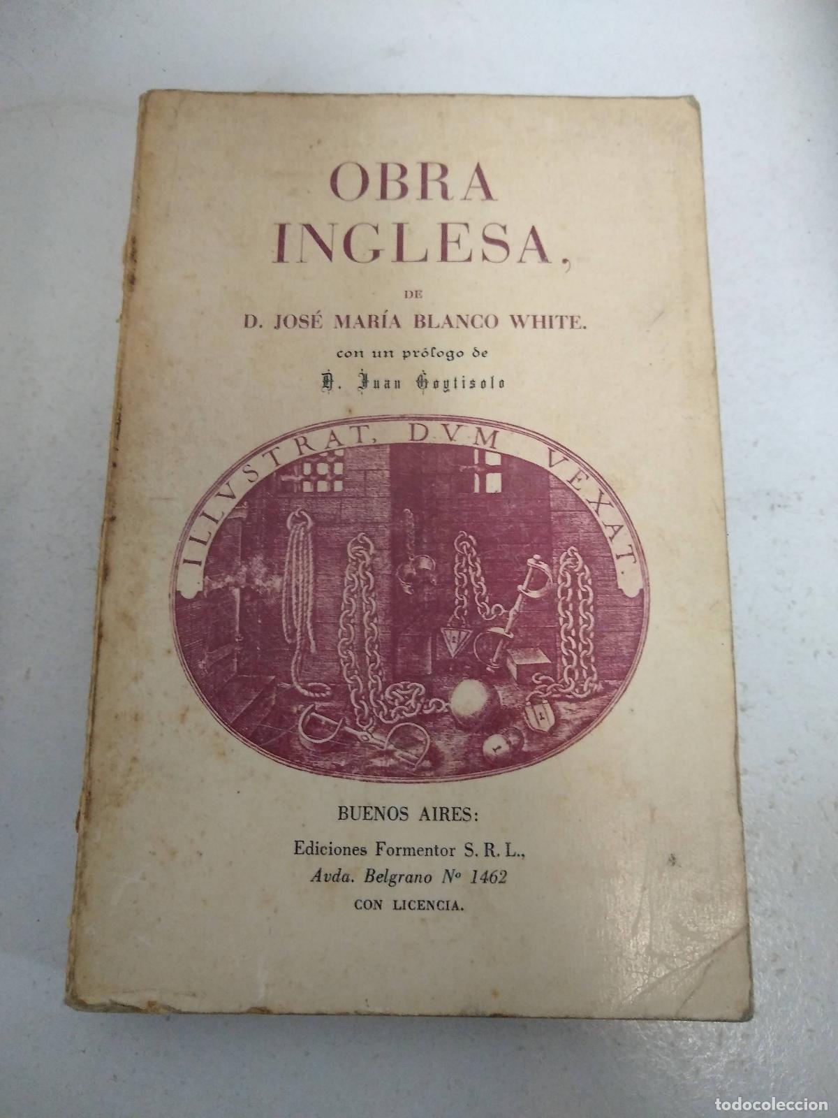 Libros: Obra inglesa - Juan Goytisolo - Foto 1