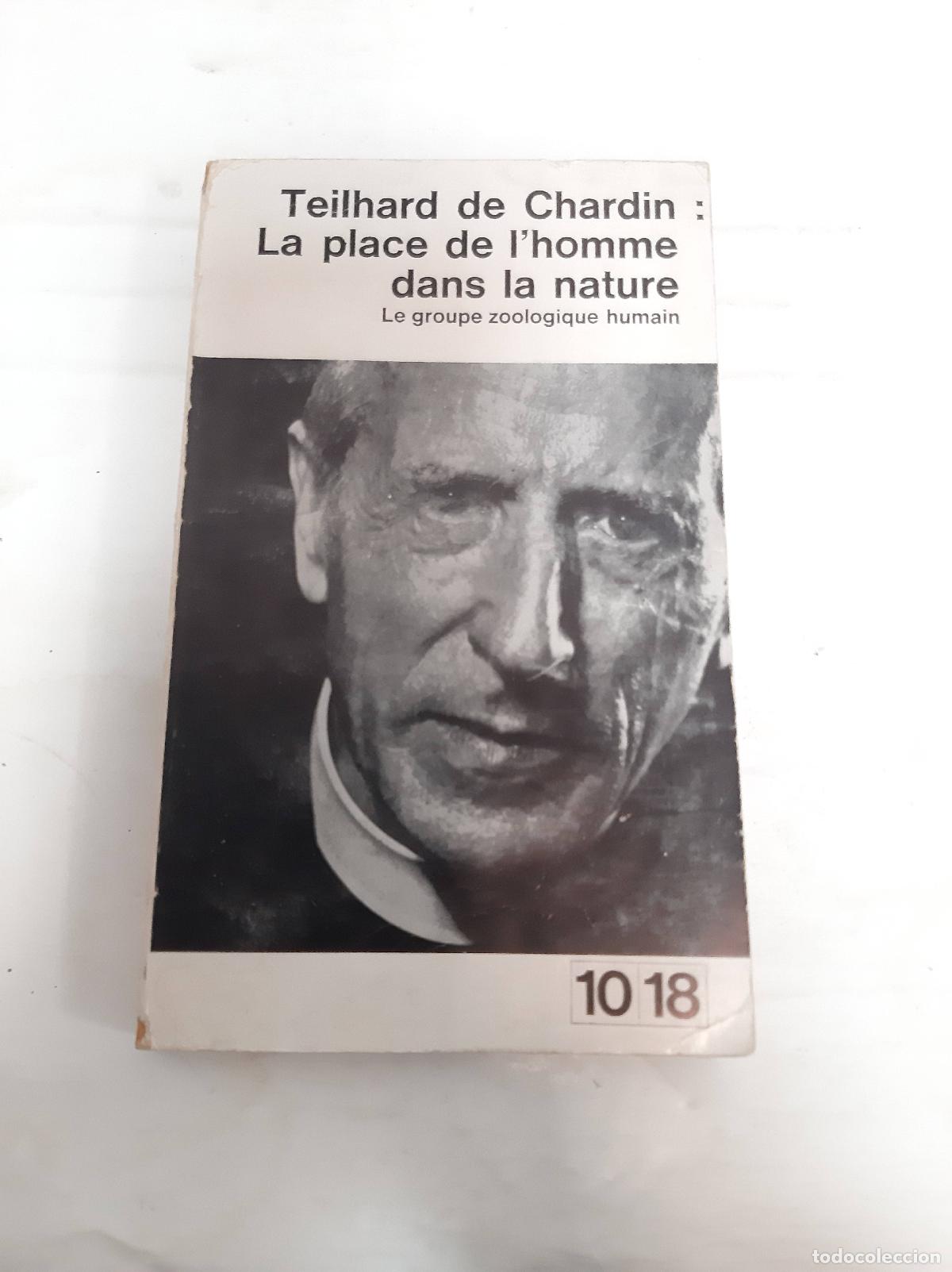 Libros: La place de I&acute;homme dans la nature - Teilhard de Chardin - Foto 1
