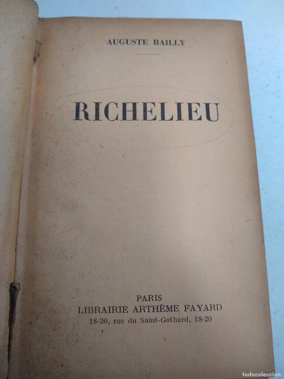 Libros: Richelieu - Auguste Bailly - Foto 1