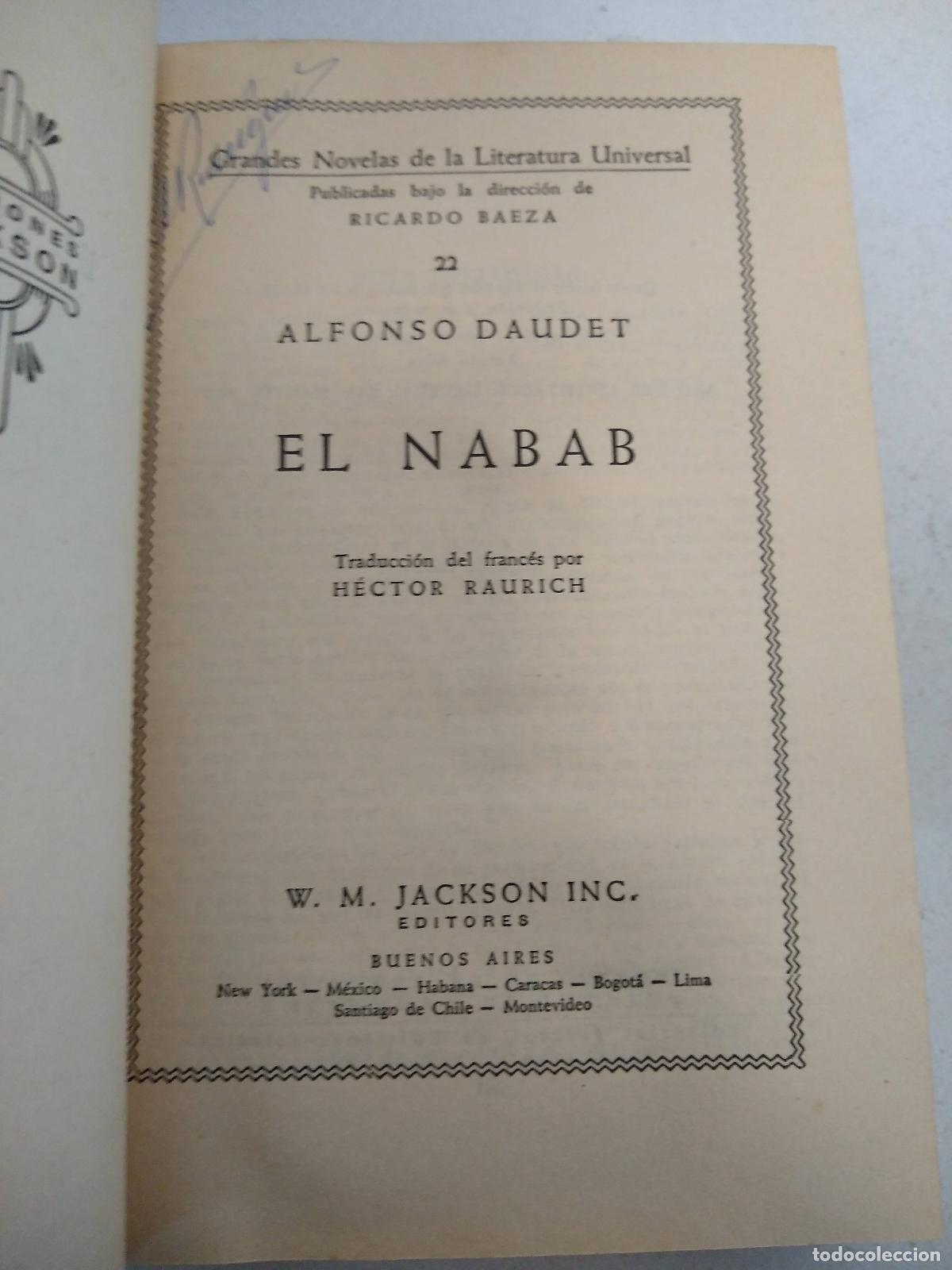 Libros: El Nabab - Alfonso Daudet - Foto 1