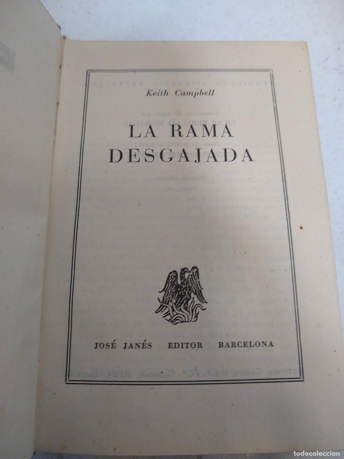 Libri di seconda mano: La rama desgajada - Campbell, Keith