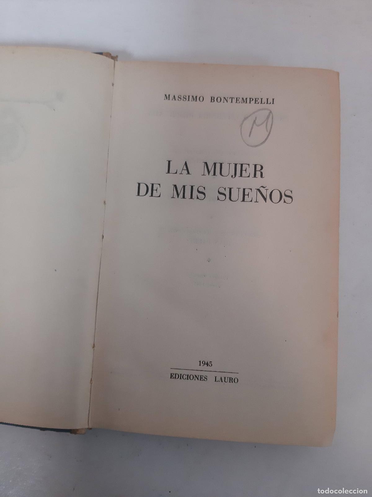Libros: La mujer de mis sue&ntilde;o - Massimo Bontempelli - Foto 1