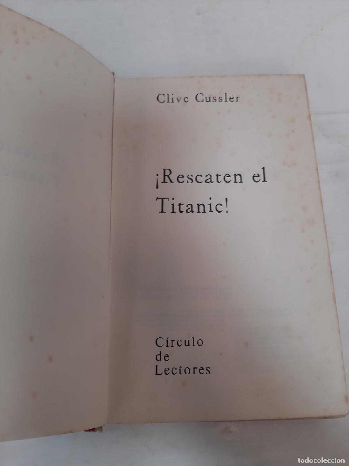 Libros: Rescaten al Titanic - Cussler, Clive - Foto 1