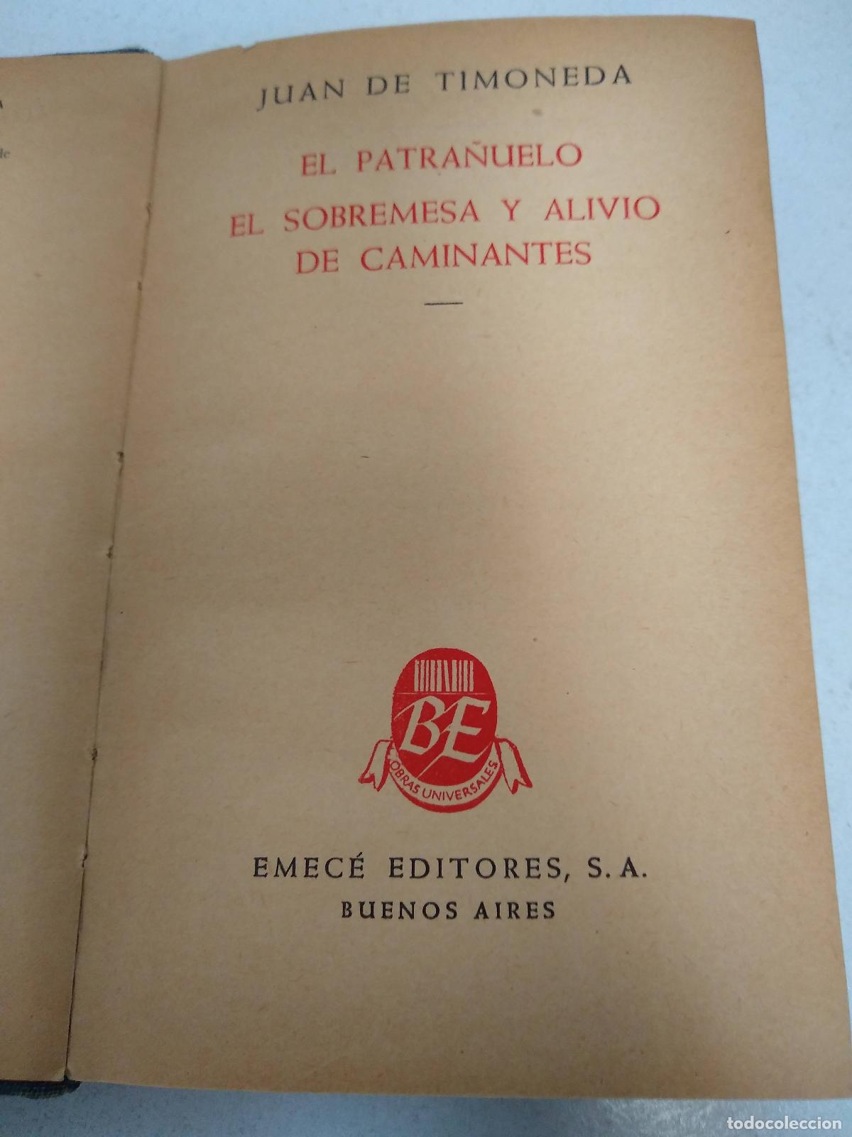 Libros: &rdquo;El Lazarillo de Tormes ; El Patra&ntilde;uelo&rdquo; - AN&Oacute;NIMO.- - Foto 1