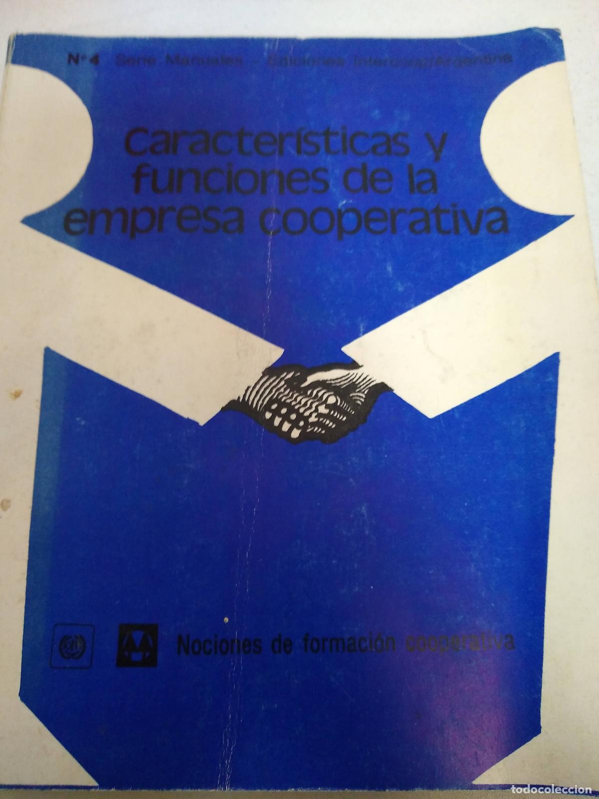 Libros: Caracteristicas y funciones de la empresa cooperativa N 4 - Varios - Foto 1