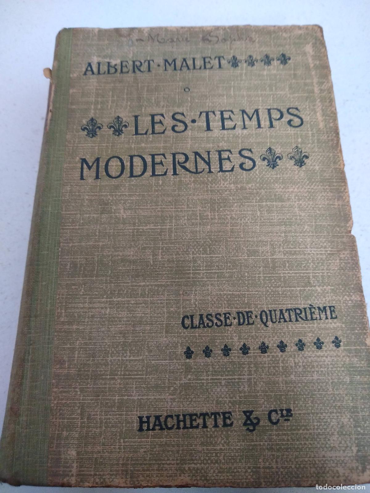 Libros: Les Temps Modernes - Albert Malet - Foto 1