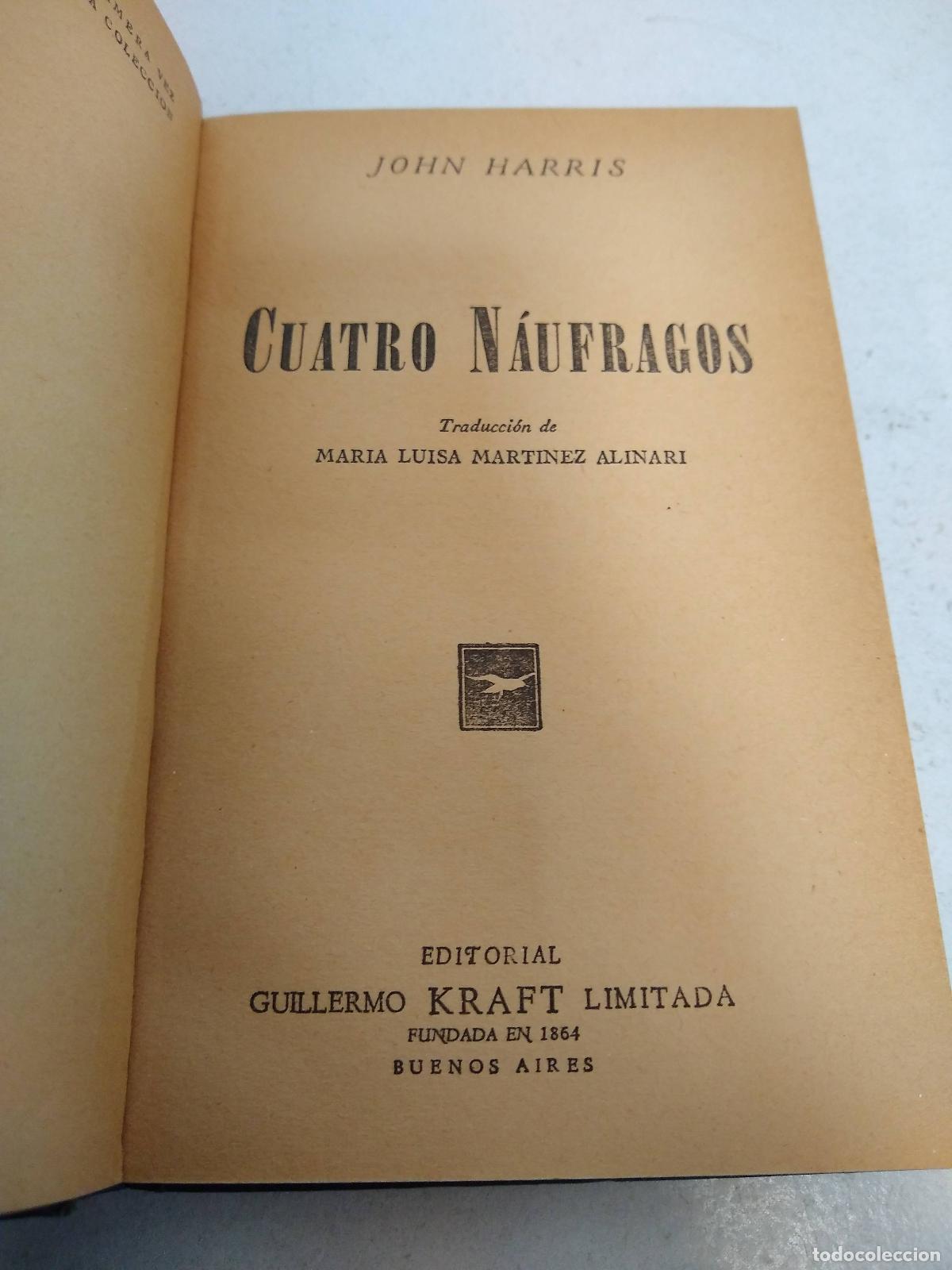 Libros: Cuatro naufragos - John Harris - Foto 1