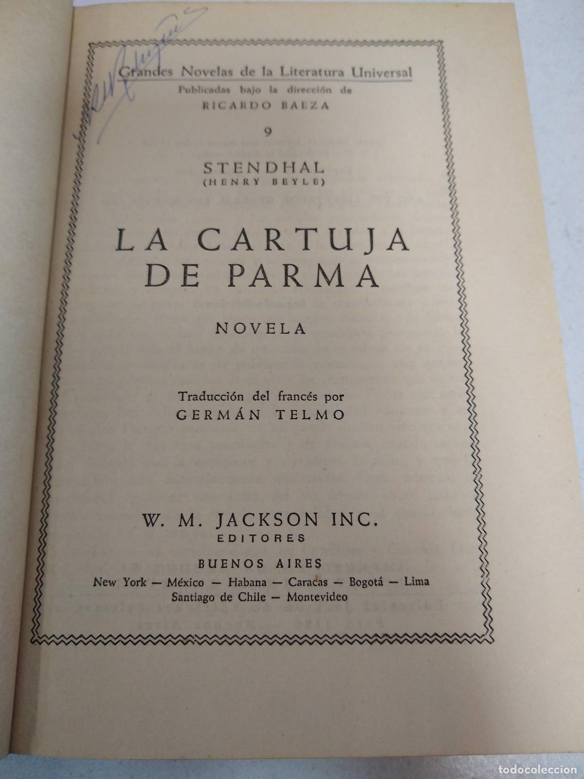 Libros: Cartuja de parma, la - STENDHAL - Foto 1
