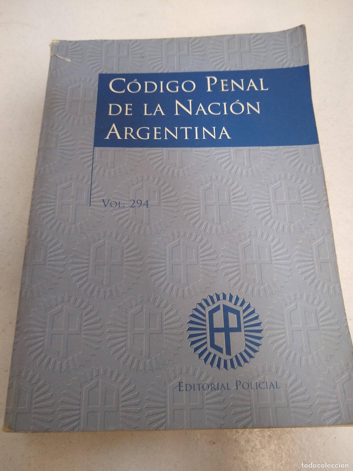 Livres: Codigo Penal de la Nacion Argentina Vol 294 - Varios