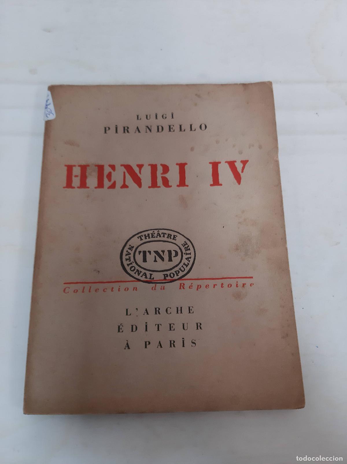 Libros: Henri IV - Luigi Pirandello - Foto 1