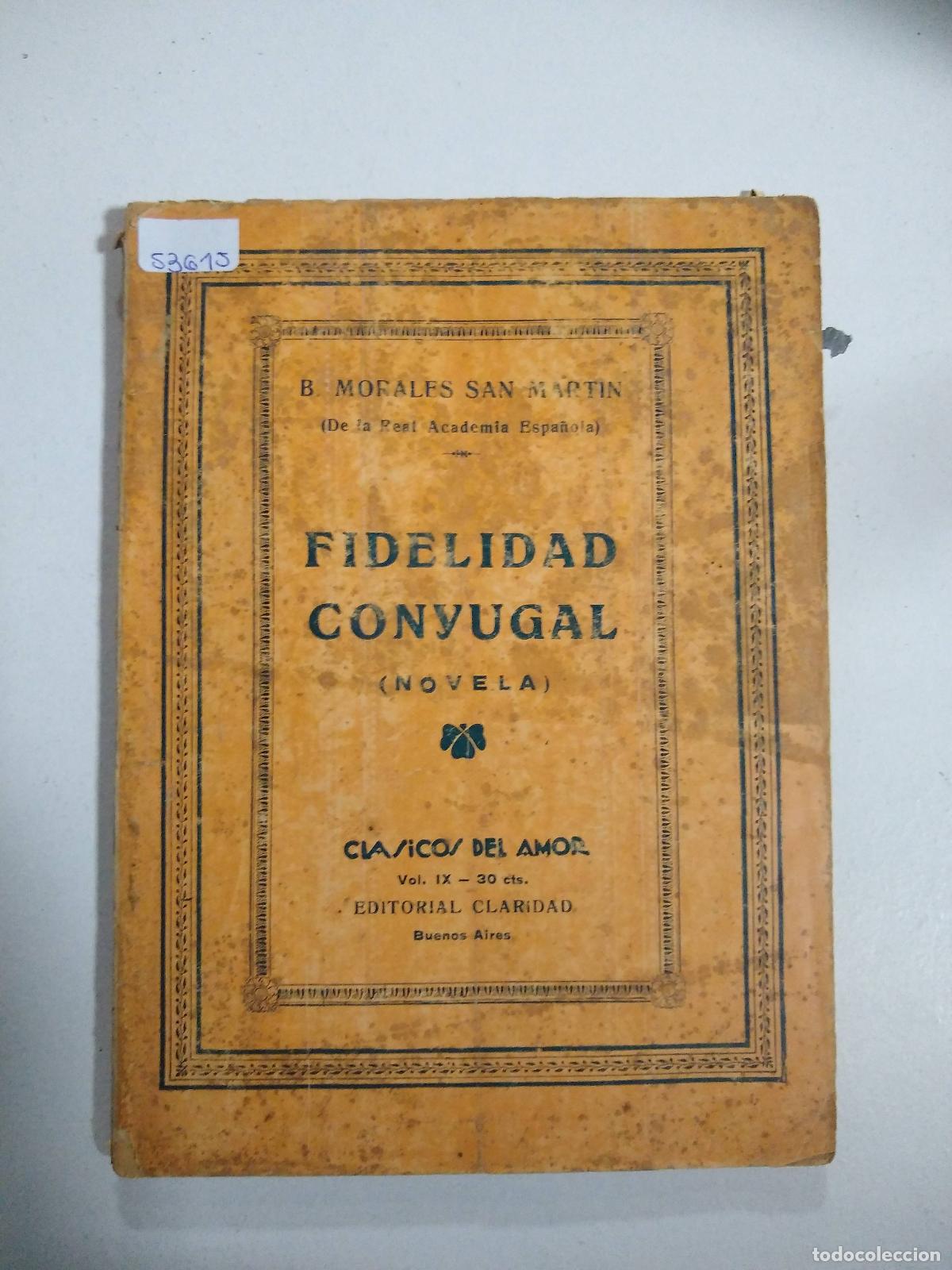 B&uuml;cher: Fidelidad conyugal - B Morales San Martin