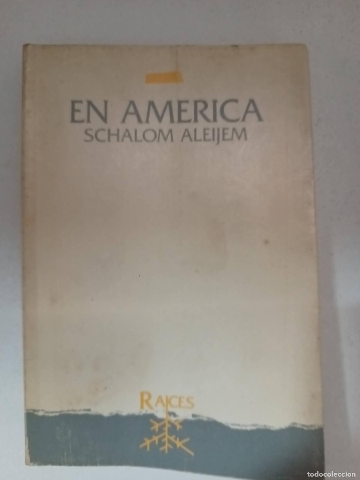 books: En America - Schalom Alijem