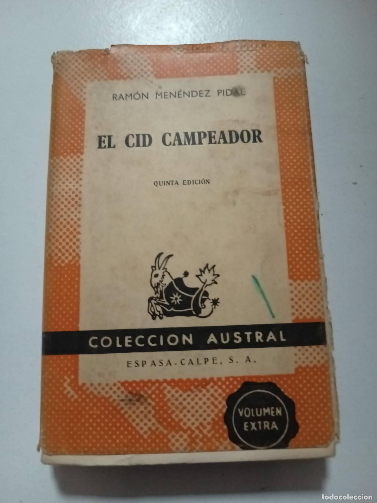 Libros: el cid campeador - ramon menendez pidal - Foto 1