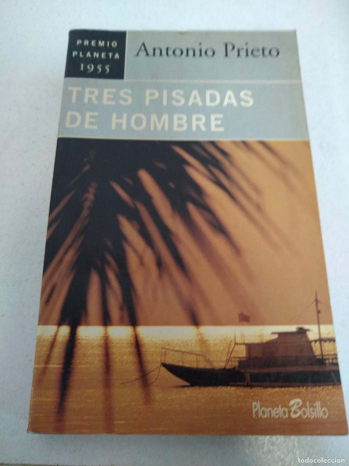 Libros: Tres pisadas de hombre - Antonio Prieto - Foto 1
