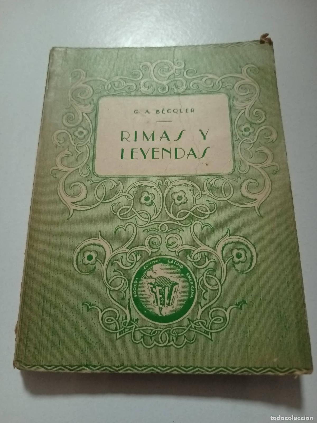 Libros: rimas y letendas - becquer - Foto 1