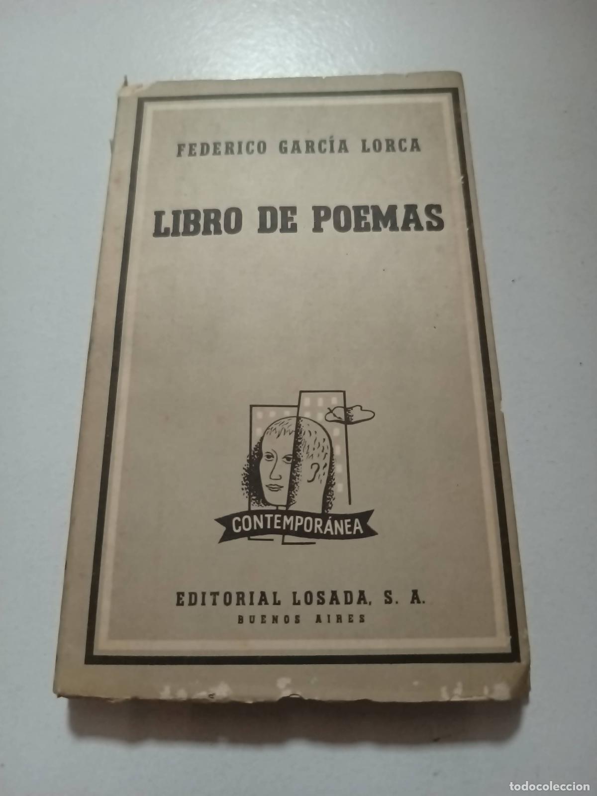 Libros: libro de poemas - federico garcia lorca