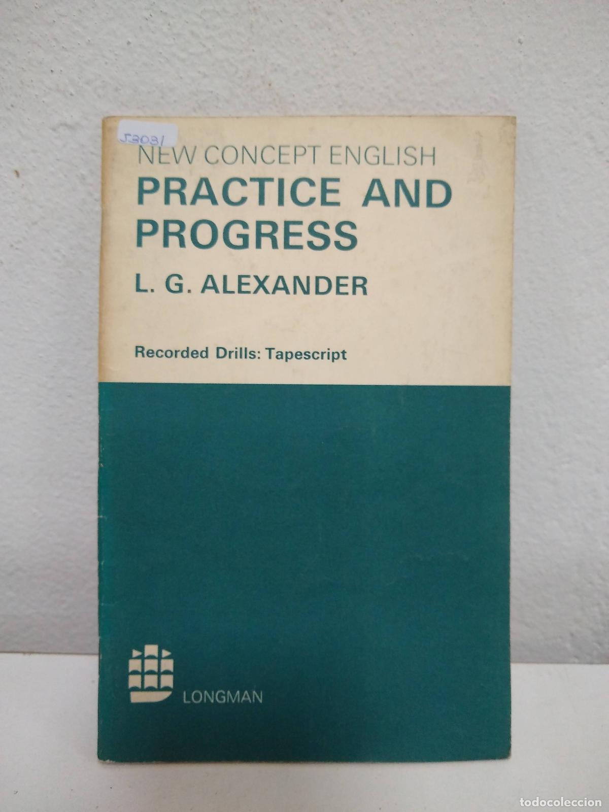 Libros: New concept english Practice and Progress. Recorded drills: Tapescript - L G Alexander - Foto 1