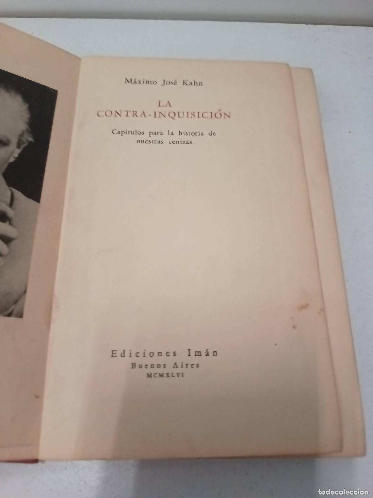 Libros: La contra-inquisici&oacute;n - Maximo Jos&eacute; Kahn