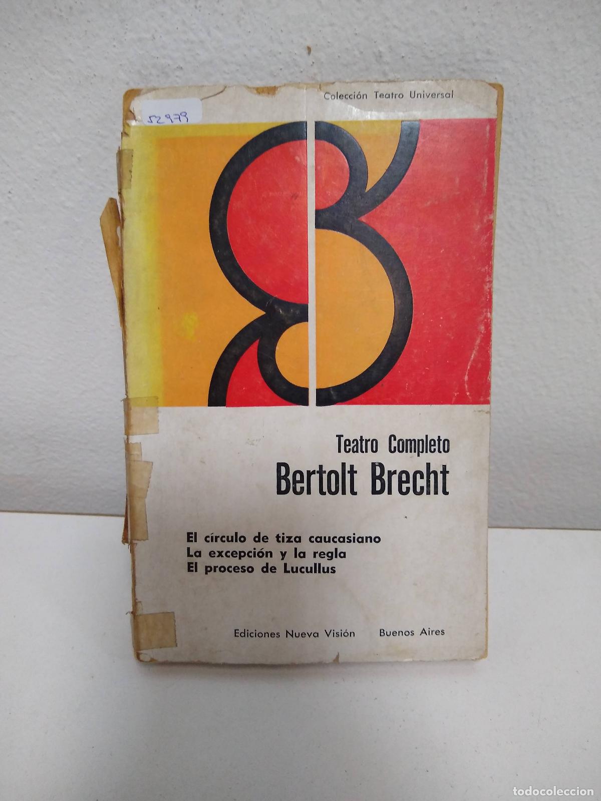 Libros: Teatro completo - Berltolt Brecht - Foto 1
