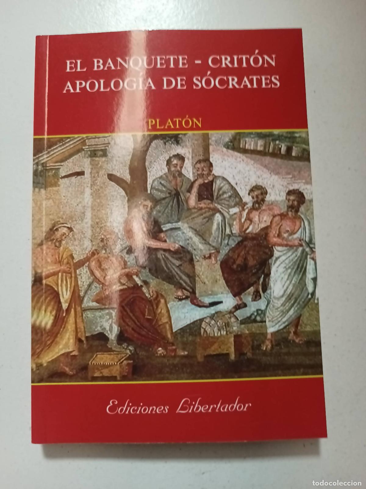 Libros: El banquete- criton Apolog&iacute;a de S&oacute;crates - Plat&oacute;n - Foto 1