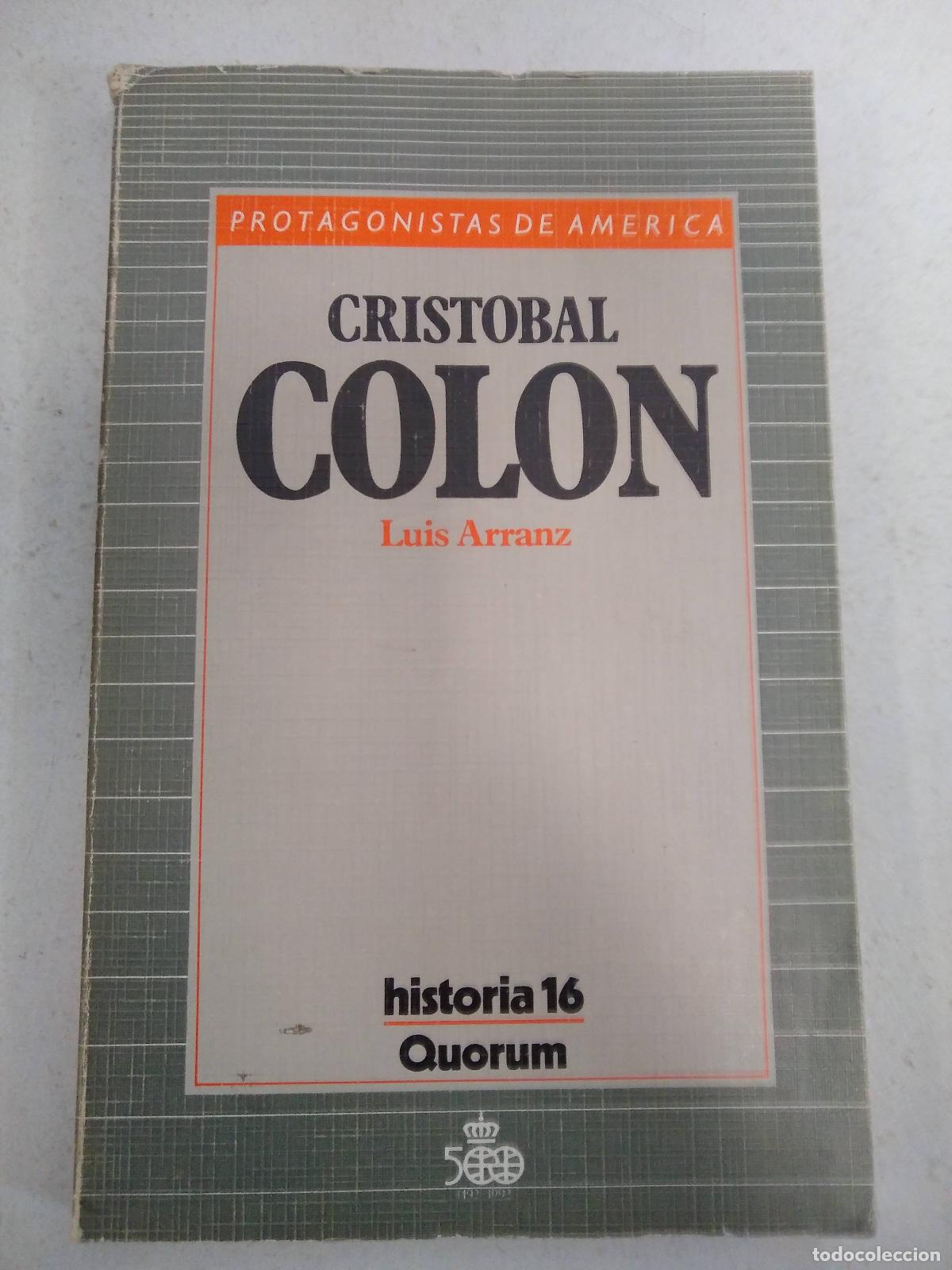 Libros: Crist&oacute;bal Col&oacute;n (Protagonistas de Am&eacute;rica) - Luis Arranz - Foto 1