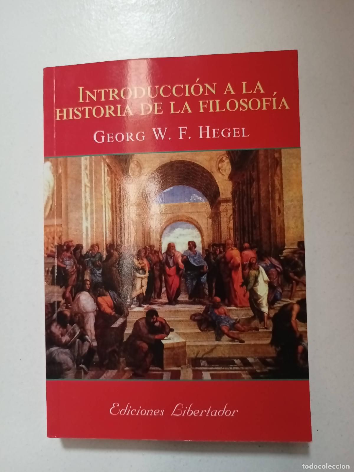 Libros: introducci&oacute;n a la historia de la filosof&iacute;a - Georg Hegel - Foto 1