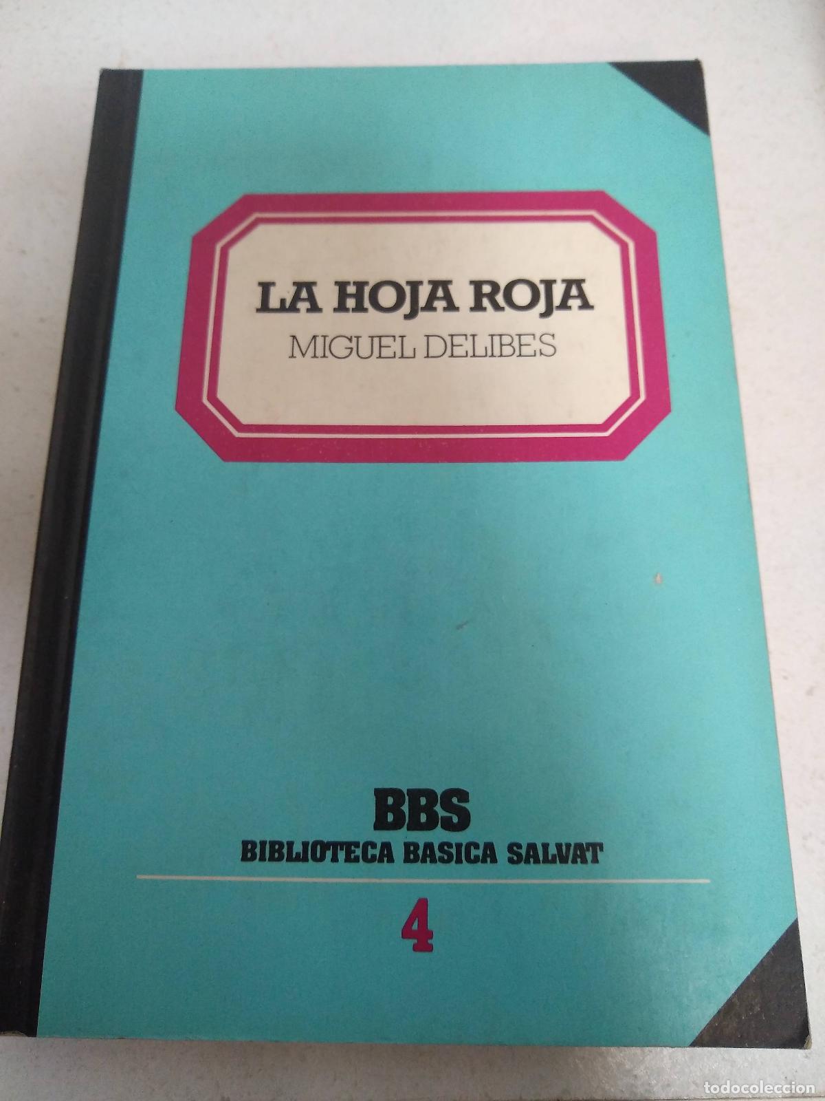 Libros: La hoja roja - Miguel delibes - Foto 1