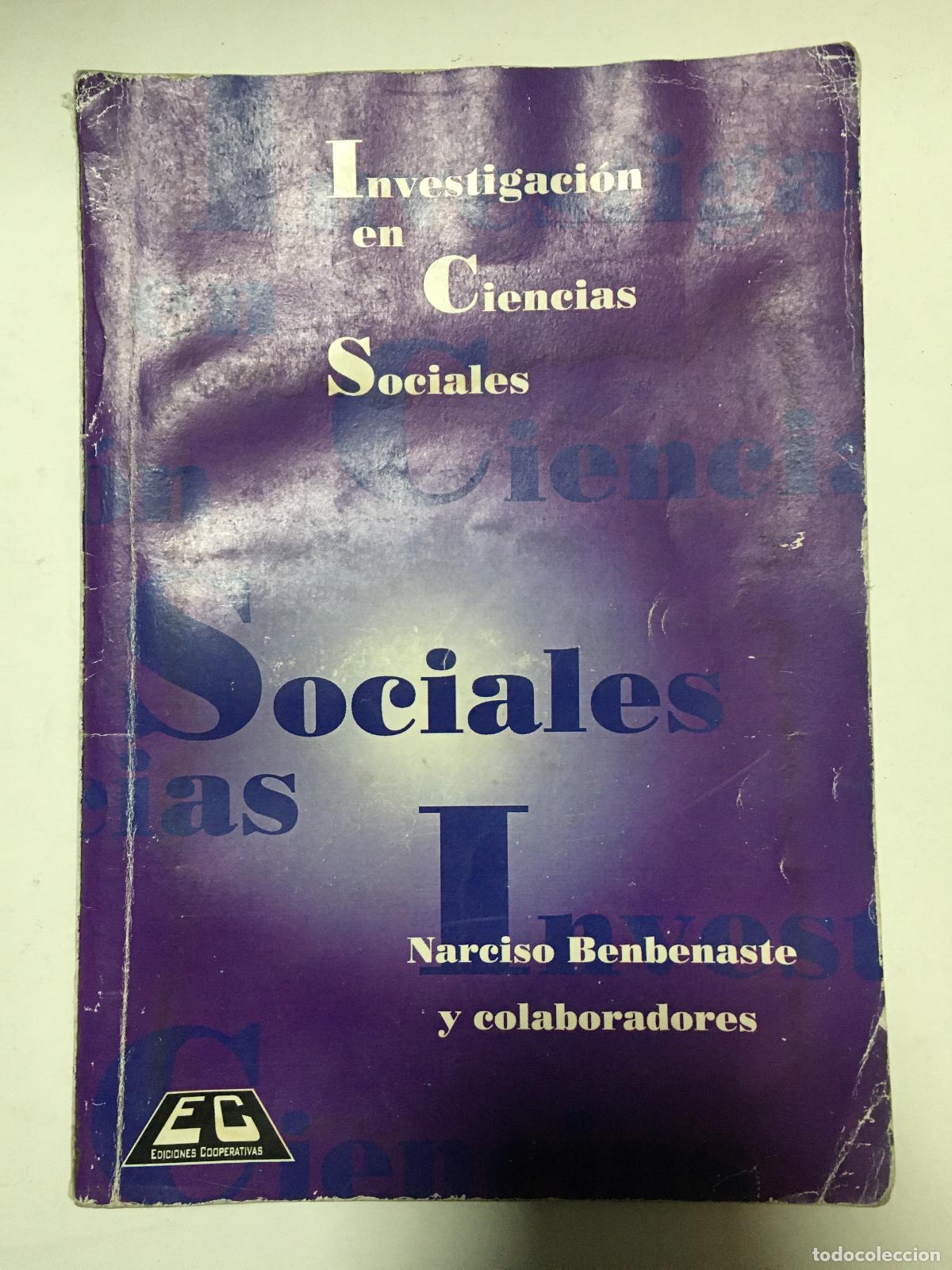 books: Investigaci&oacute;n en Ciencias Sociales - narciso benbenaste