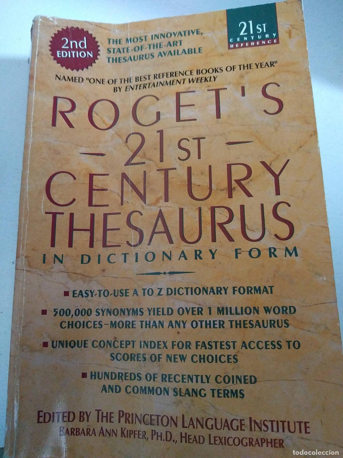 Libros: Rogets 21st Century Thesaurus in Dictionary Form : The Essential Reference for Home, School, or Off - Foto 1