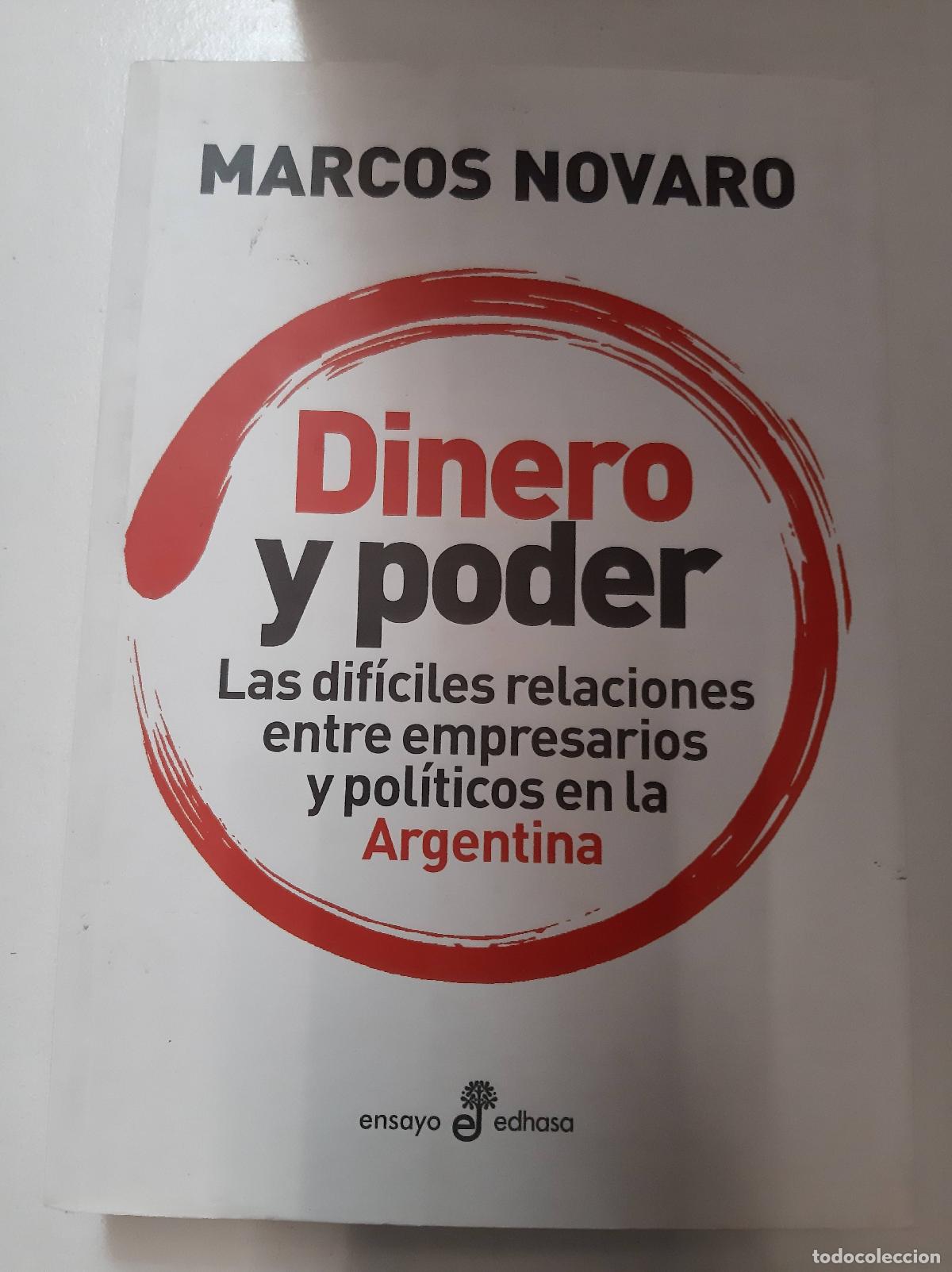 Libros: DINERO Y PODER - Novaro Marcos - Foto 1