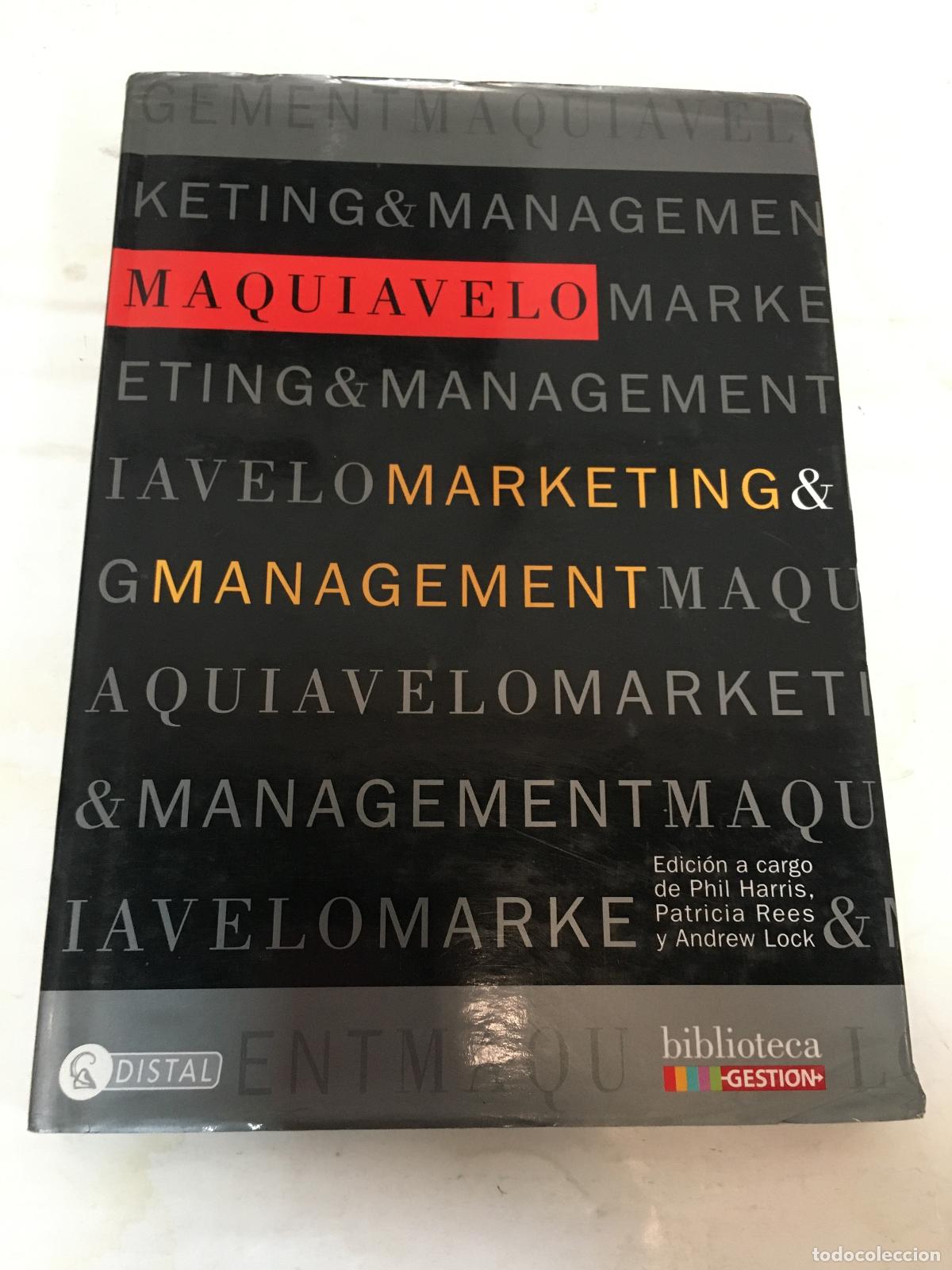 Libros: Maquiavelo Marketing Management - P Harris