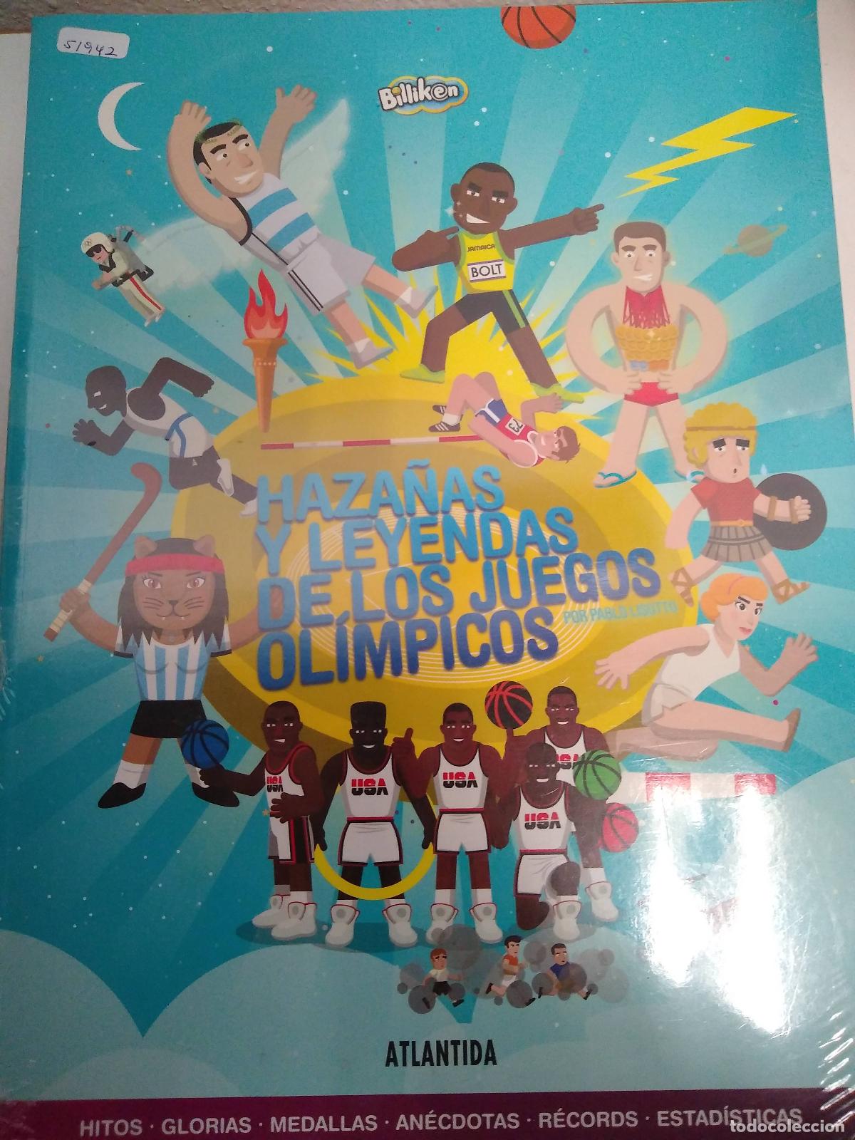 Libros: Haza&ntilde;as y leyendas de los juegos olimpicos - Pablo Lisotto