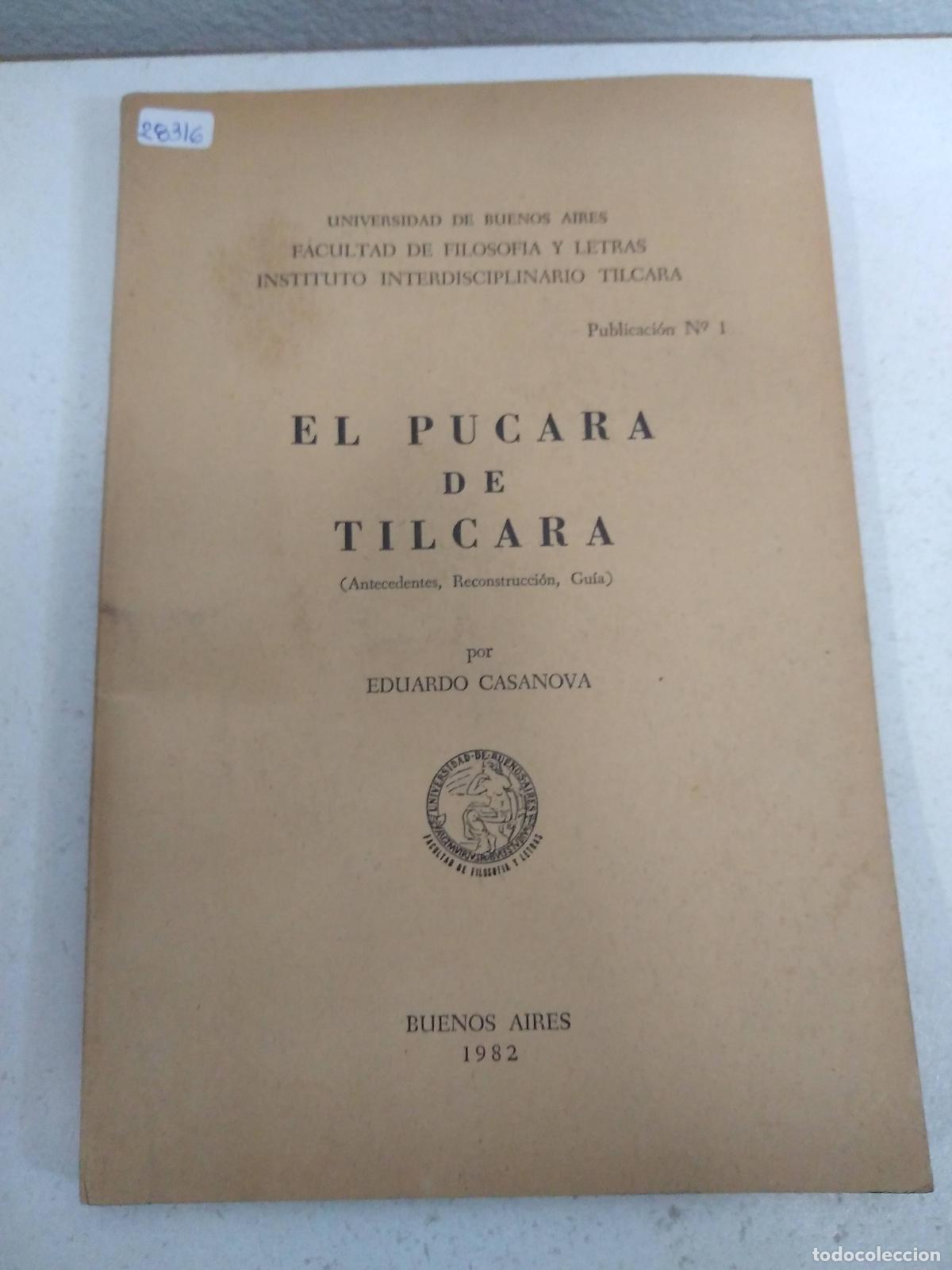 Libros: El pucara de tilcara - Eduardo Casanova - Foto 1