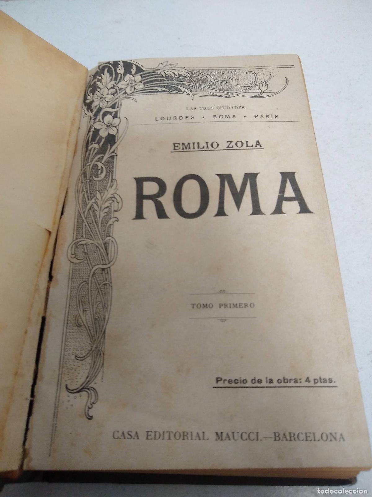 Libros: Roma - Emilio Zola - Foto 1