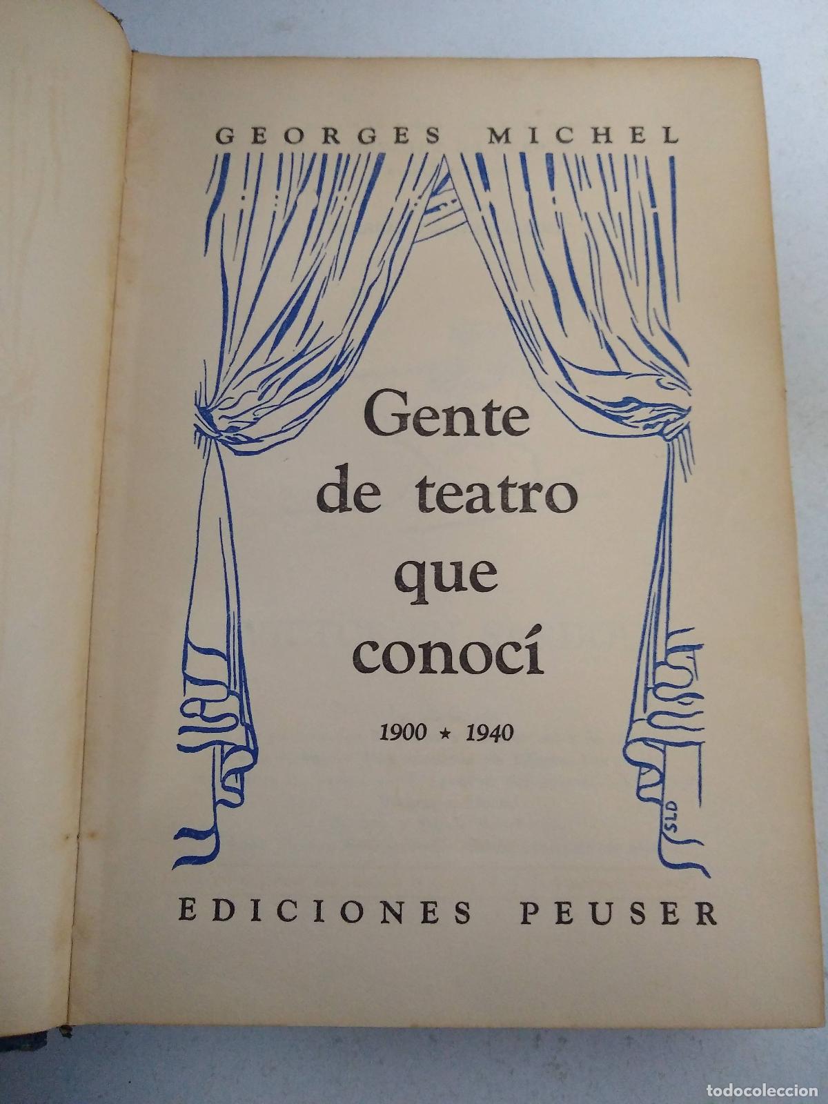 Libros: Gente de trato que conoci - Georges Michel - Foto 1