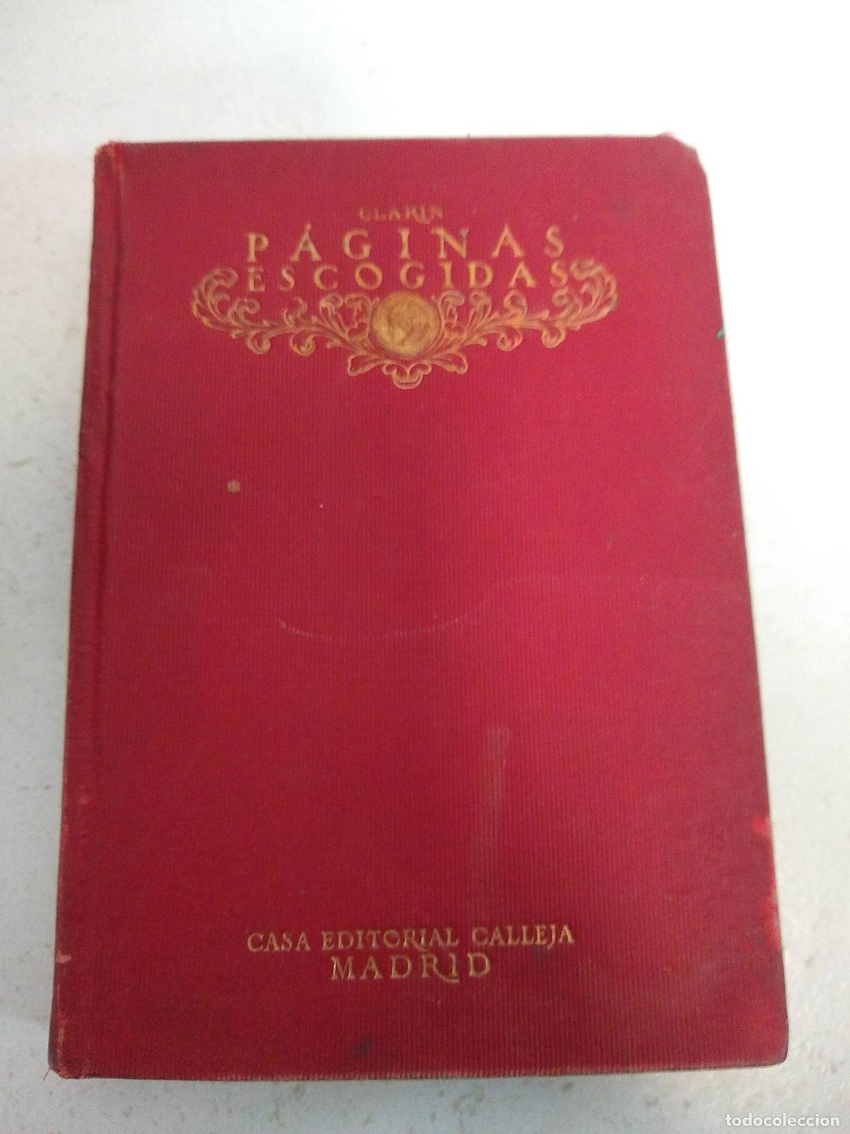 Libros: P&aacute;ginas escogidas - Clarin Leopoldo Alas - Foto 1