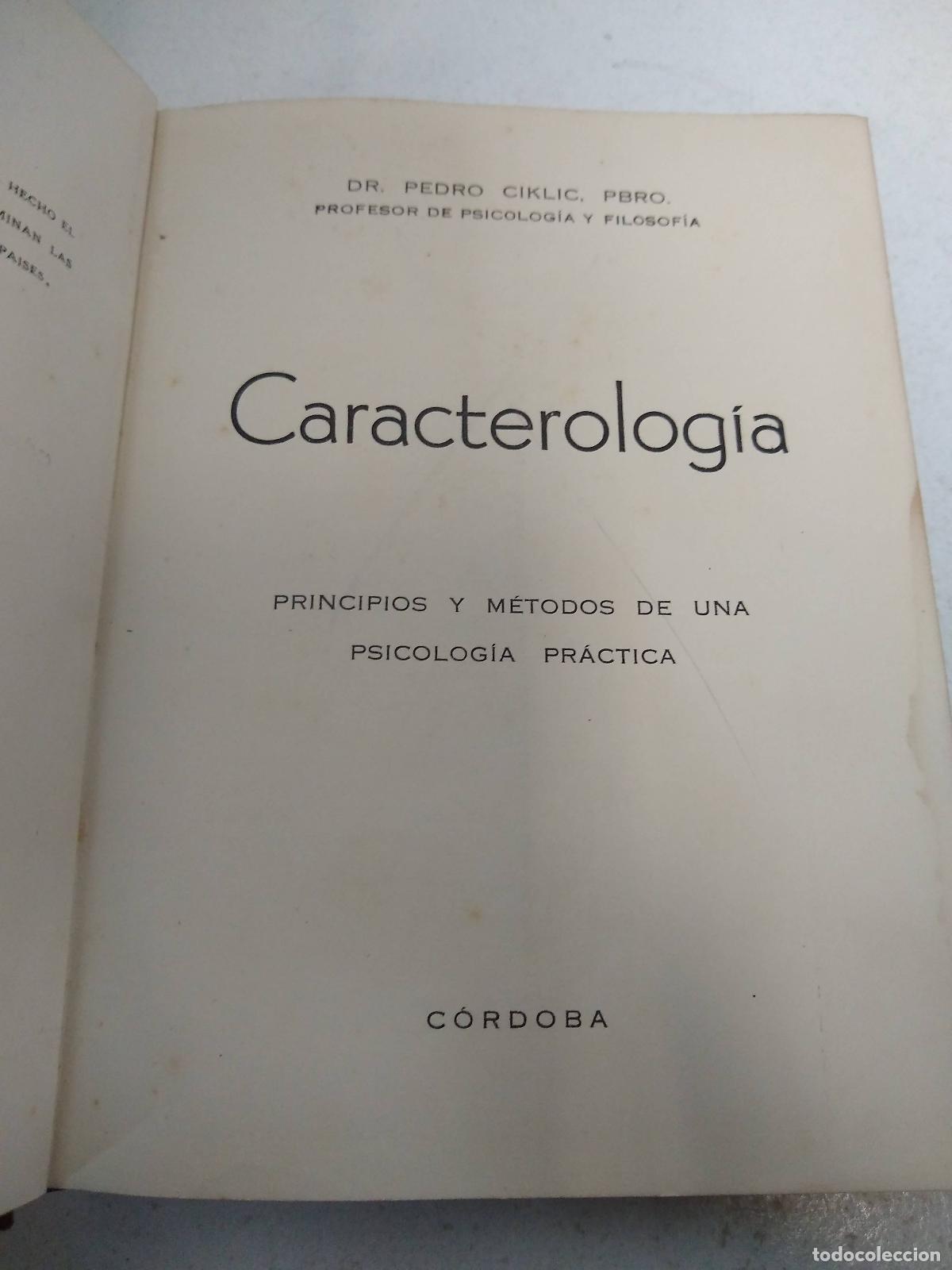 Libros: Caracterolog&iacute;a - Varios Autores - Foto 1