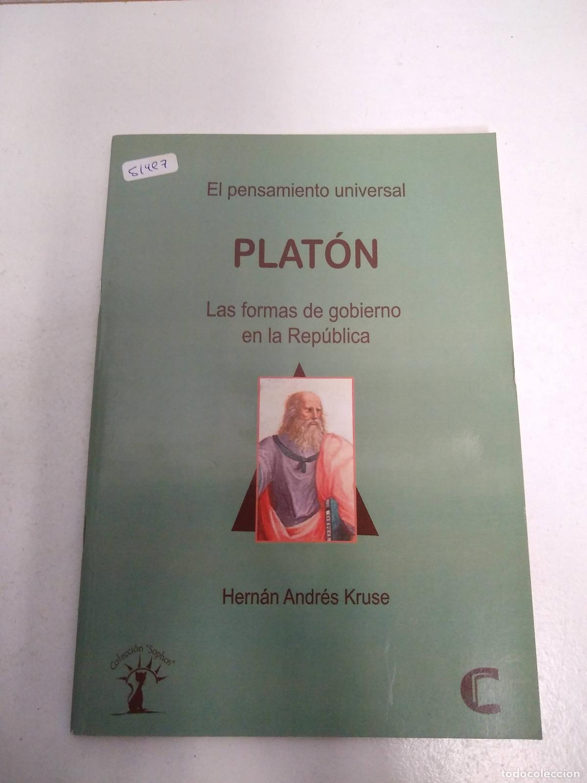 Libros: PLATON - KRUSE, HERNAN ANDRES - Foto 1