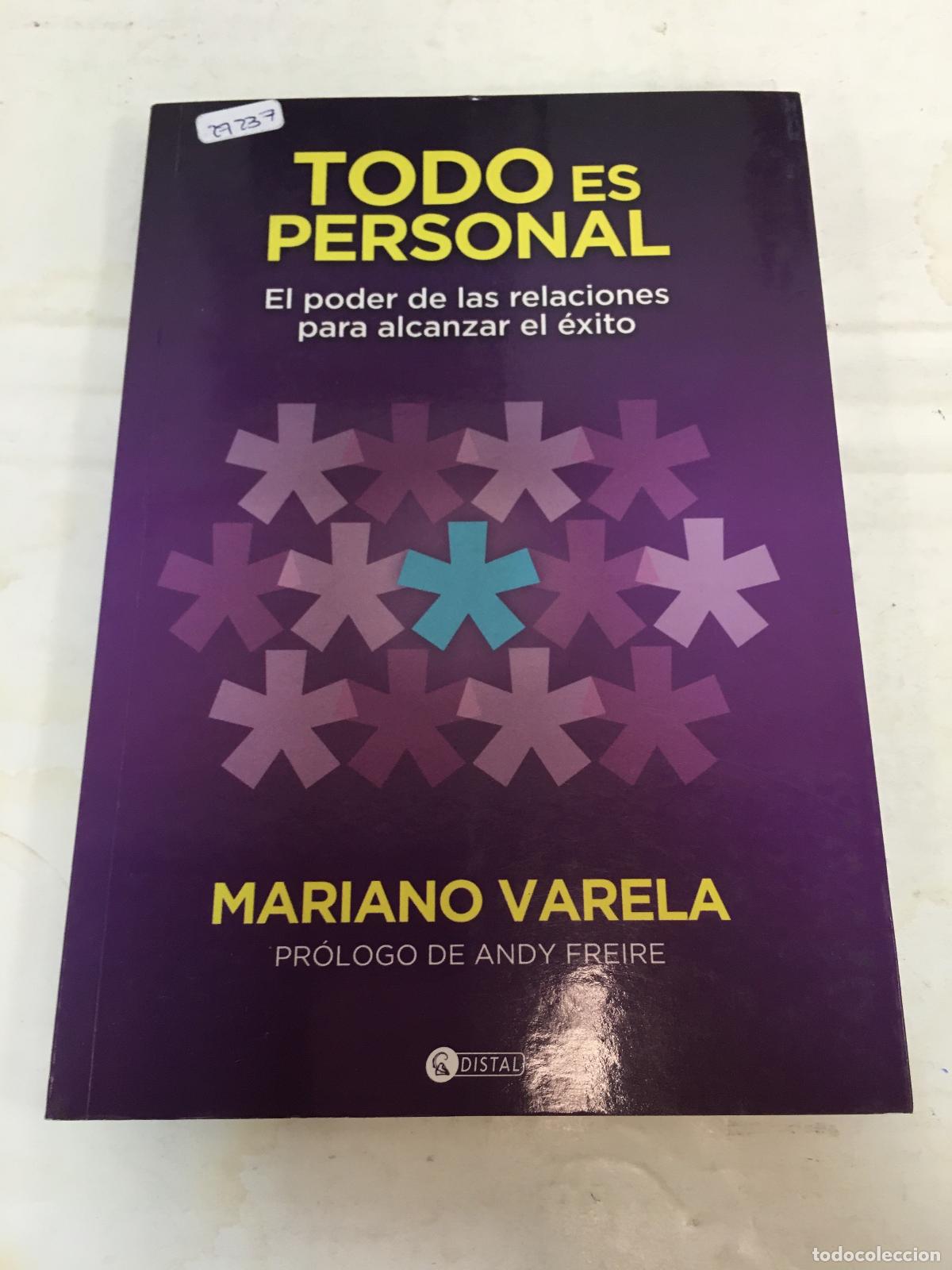 Libros: Todo es personal - Mariano Varela - Foto 1