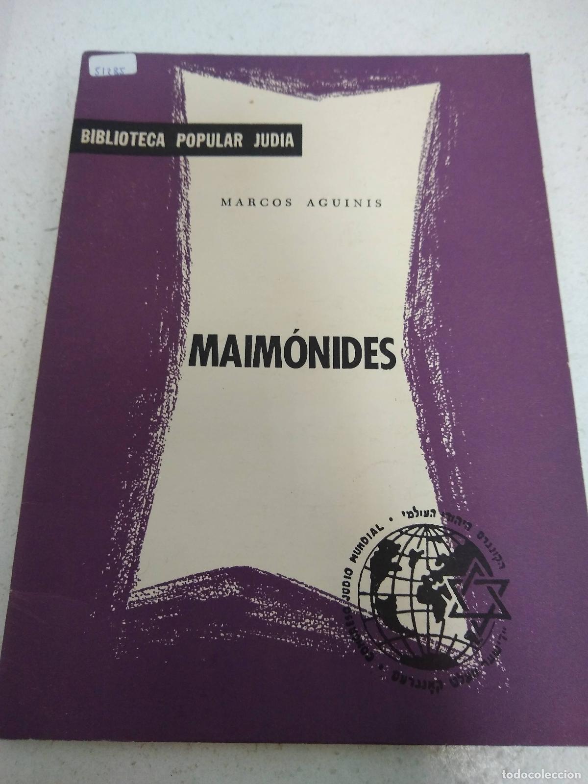 Libros: Maimonides - Marcos Aguinis - Foto 1