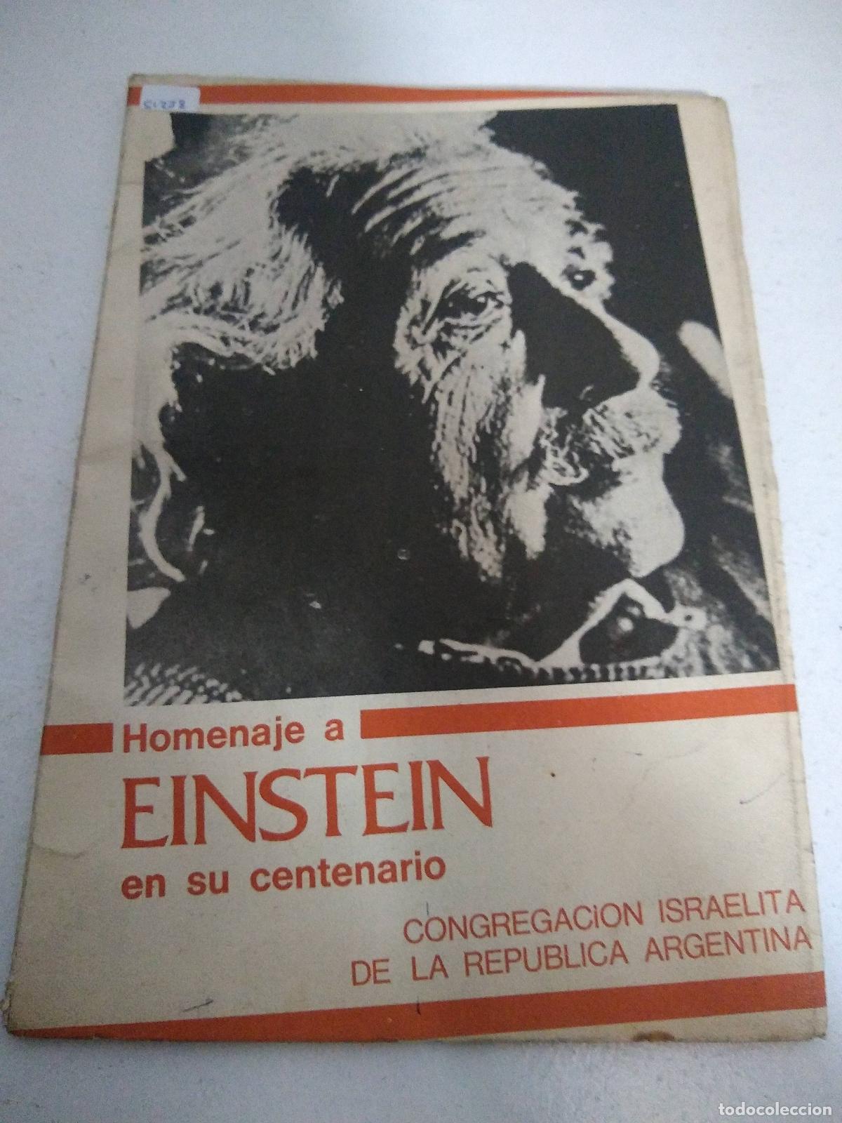 Libros: Homenaje a Einstein en su centenario - Congregacion israelita de la republica argentina