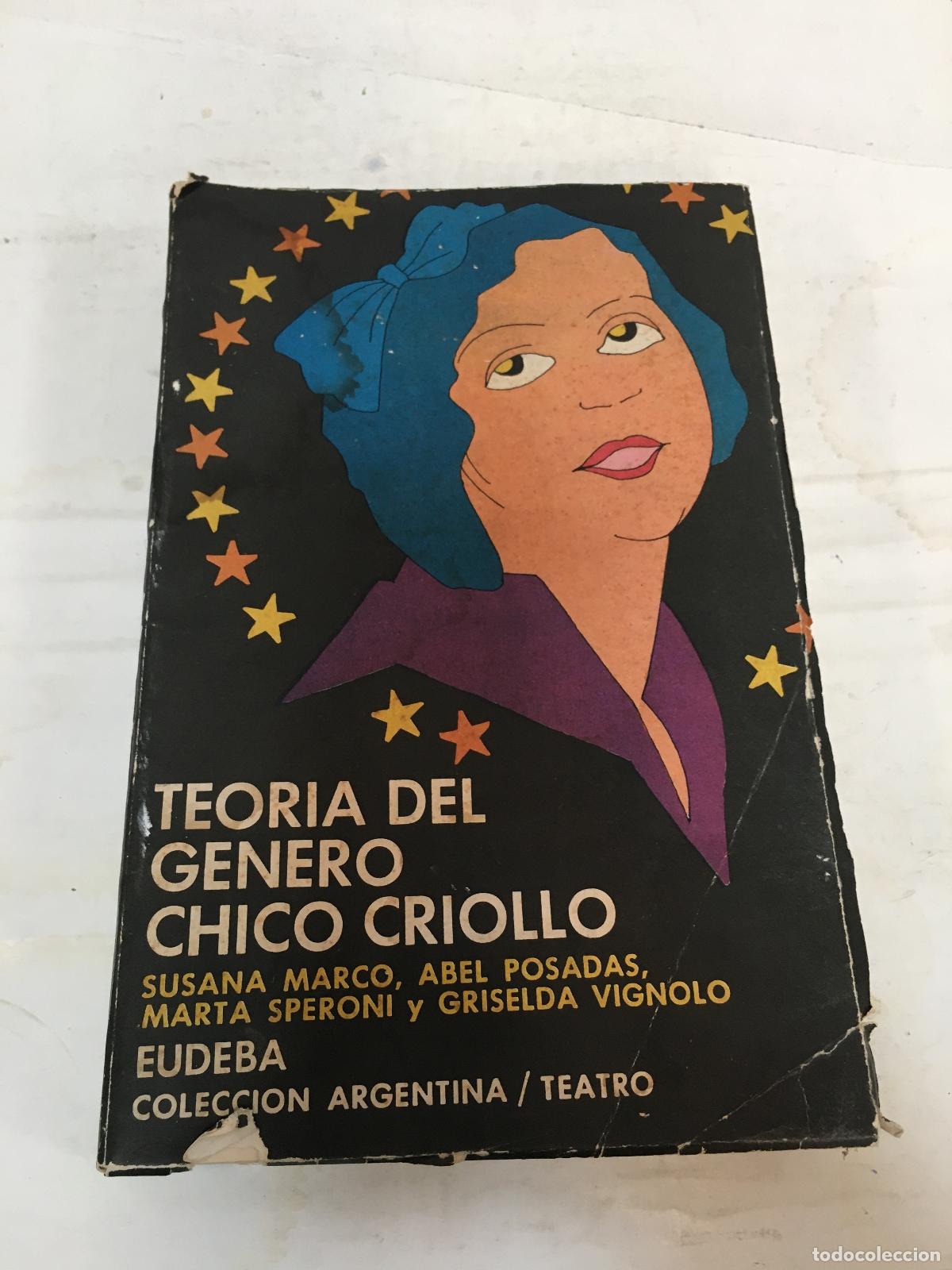 Libros: teoria del genero chico criollo - Varios - Foto 1