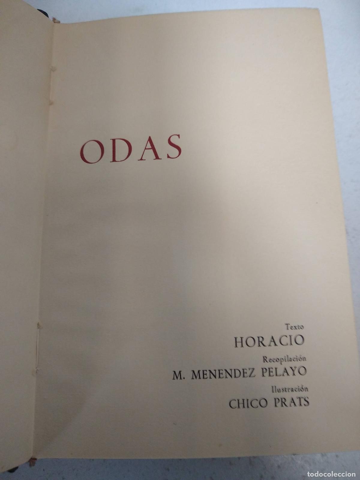 Libros: Odas - Horacio - Foto 1