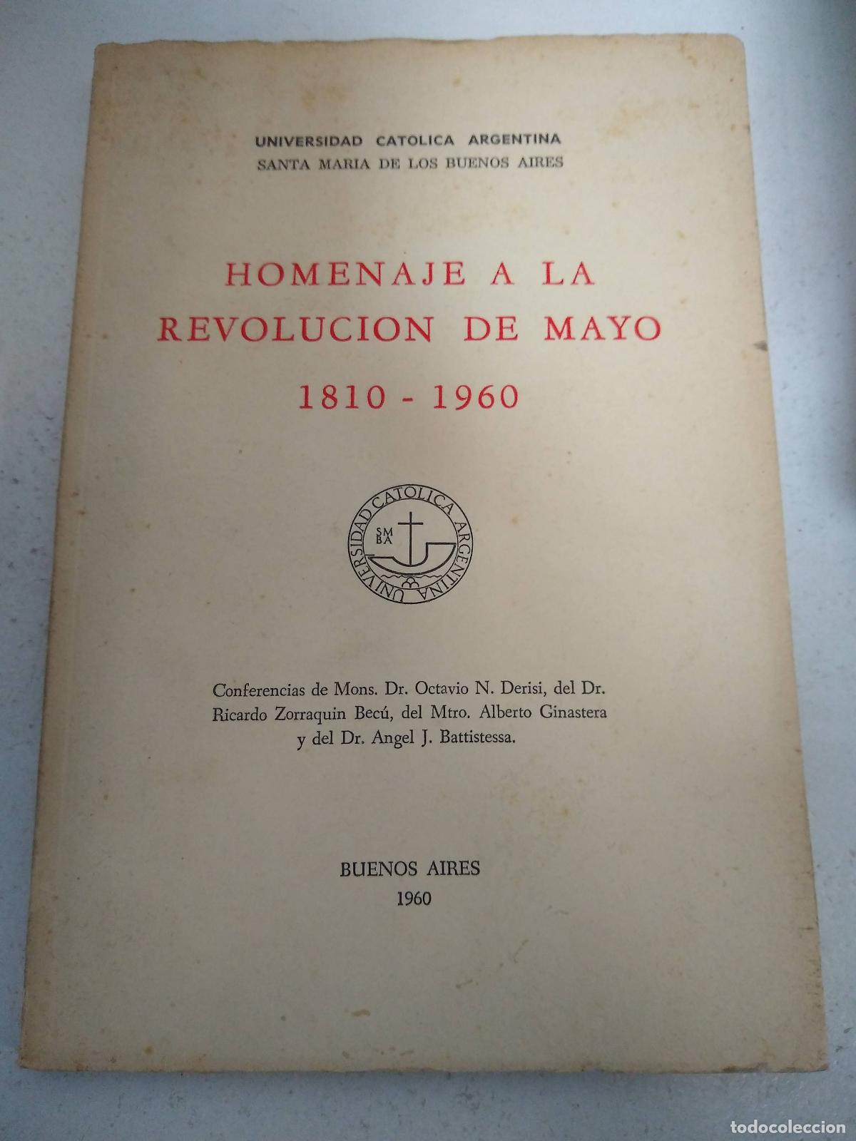 B&uuml;cher: homenaje a la revolucion de mayo 1810 1960 - Varios